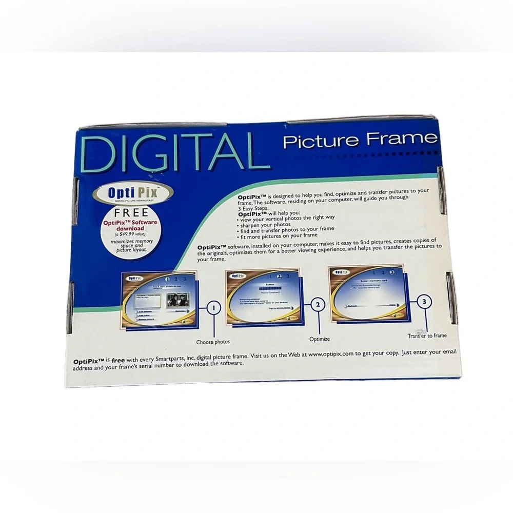 Smartparts Digital Picture Photo Frame NEW